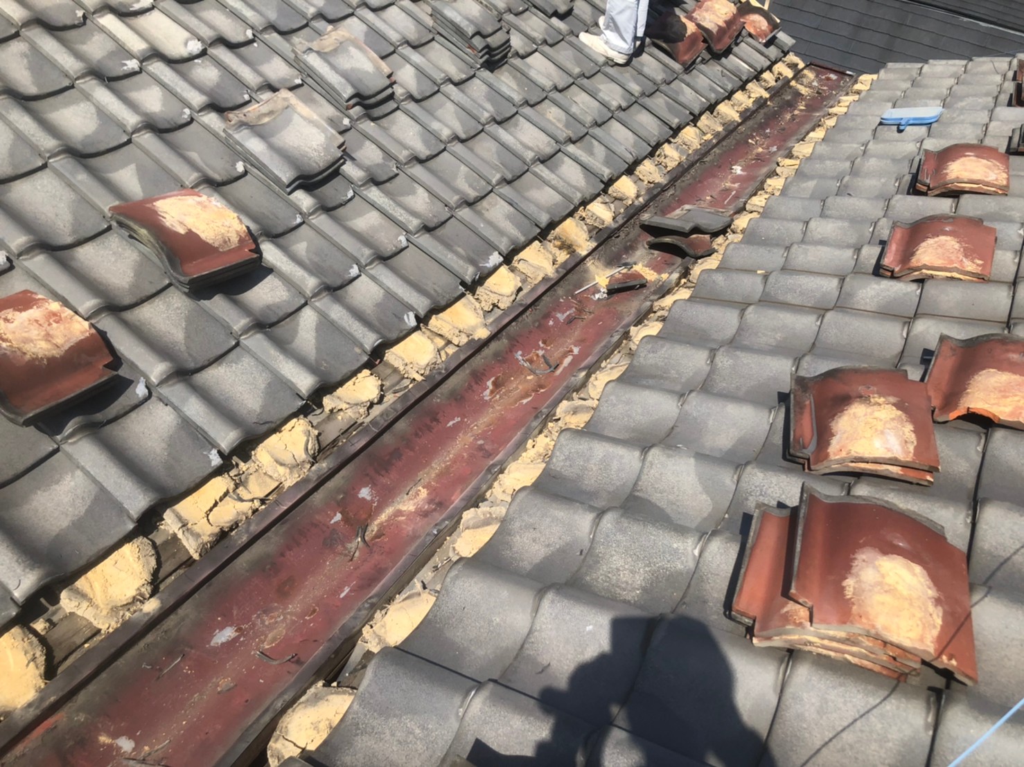 谷板金交換工事